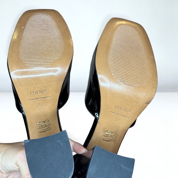 NWT Maje D’Orsay Patent Leather Pumps - Picture 10 of 10